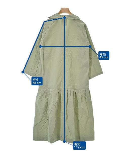 YAB-YUM（ヤブヨム）シャツワンピース 緑 サイズ:-(M位) レディース/2200622145044