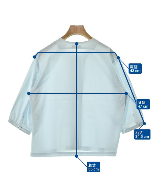 YAB-YUM（ヤブヨム）カジュアルシャツ 青 サイズ:-(M位) レディース/2200622145068