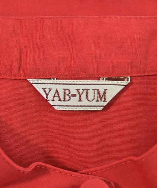 YAB-YUM（ヤブヨム）カジュアルシャツ 赤 サイズ:-(M位) レディース/2200604465085
