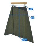 YAB-YUM（ヤブヨム）ロング・マキシ丈スカート カーキ サイズ:-(M位) レディース/2200604465122