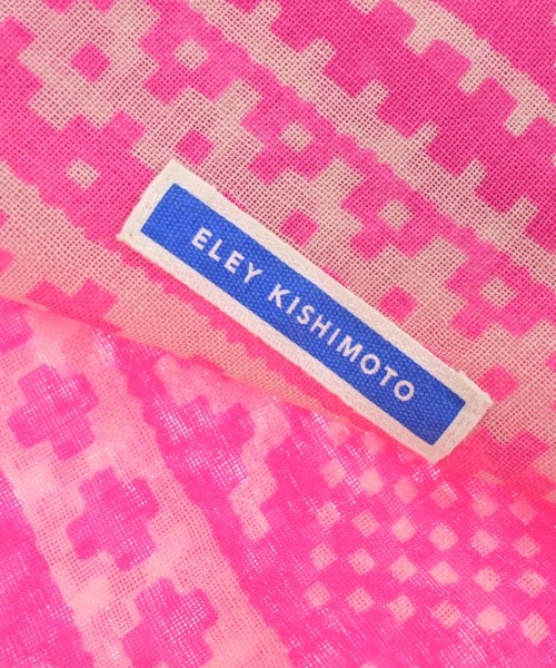 ELEY KISHIMOTO（イーリー　キシモト）ストール ピンク サイズ:- レディース/2200718755034