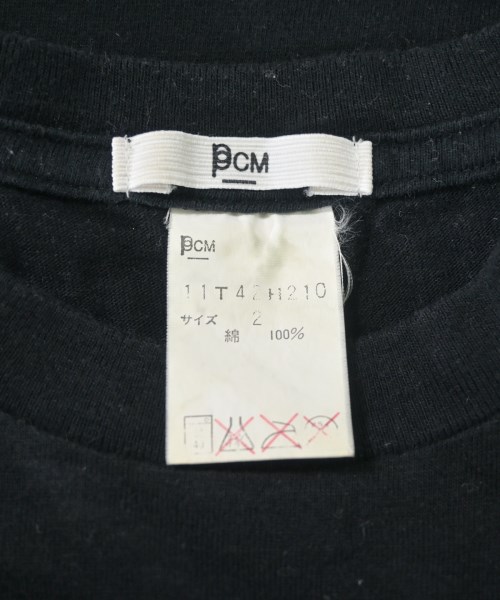 PPCM（ピーピーシーエム）Tシャツ・カットソー 黒 サイズ:2(M位) メンズ/2200647779064
