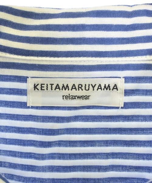 KEITA MARUYAMA（ケイタ　マルヤマ）カジュアルシャツ 青 サイズ:L レディース/2200702446269