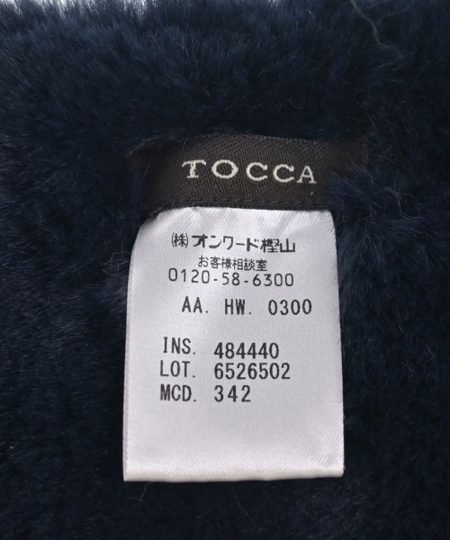TOCCA（トッカ）マフラー 紺 サイズ:- レディース/2200676174199