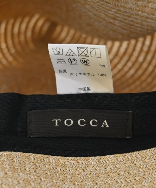 TOCCA（トッカ）ストローハット ベージュ サイズ:- レディース/2200639395098