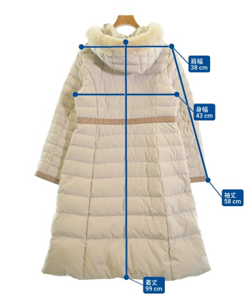 TOCCA（トッカ）ダウンコート ベージュ サイズ:2(M位) レディース/2200650282018