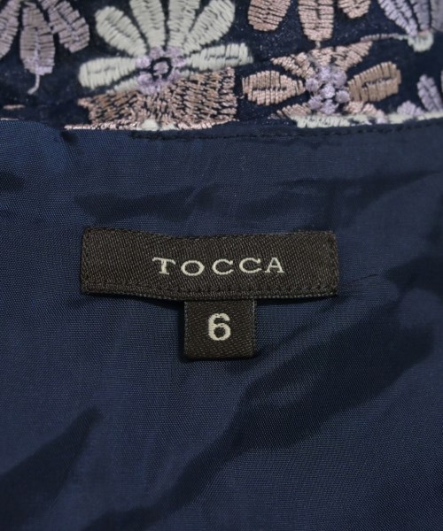 TOCCA（トッカ）ワンピース 紺 サイズ:6(L位) レディース/2200704358034