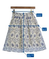 TOCCA（トッカ）ひざ丈スカート 白 サイズ:0(XS位) レディース/2200709005056