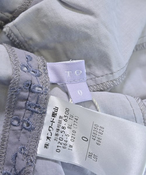 TOCCA（トッカ）ブラウス 紫 サイズ:0(XS位) レディース/2200664206062