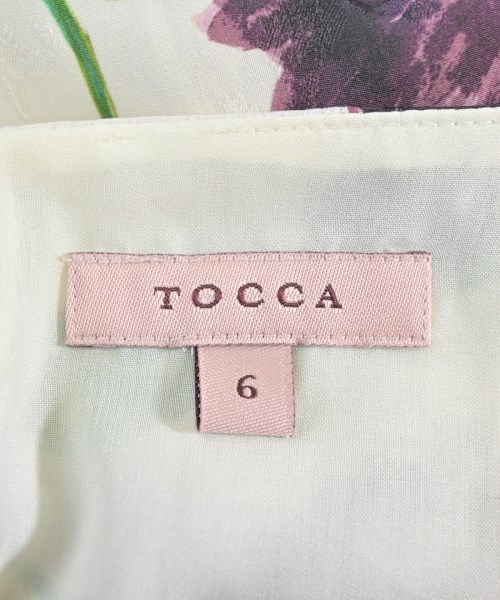 TOCCA（トッカ）ワンピース 白 サイズ:6(L位) レディース/2200660507064