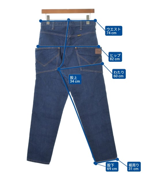 Ne-net（ネネット）デニムパンツ 紺 サイズ:M レディース/2200618424023