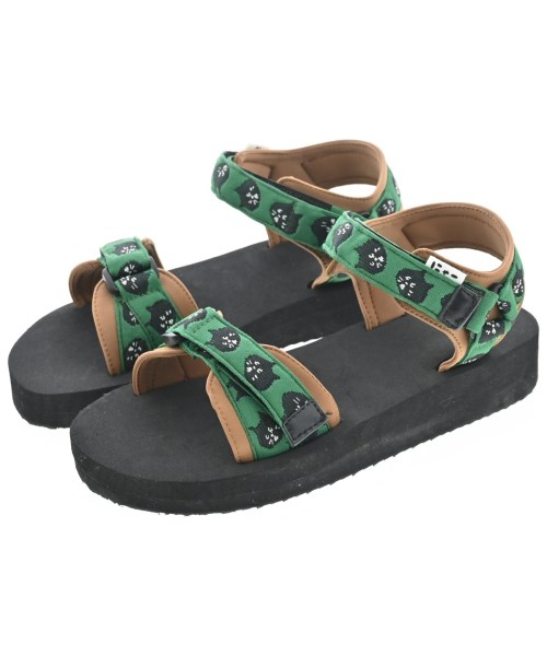 Ne-net(ネネット)サンダル 緑 サイズ:01(22.5cm位)/2200673035028