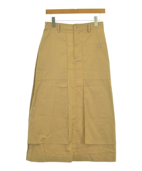 Ne-net(ネネット)ロング・マキシ丈スカート ベージュ サイズ:2(M位)/2200678083017