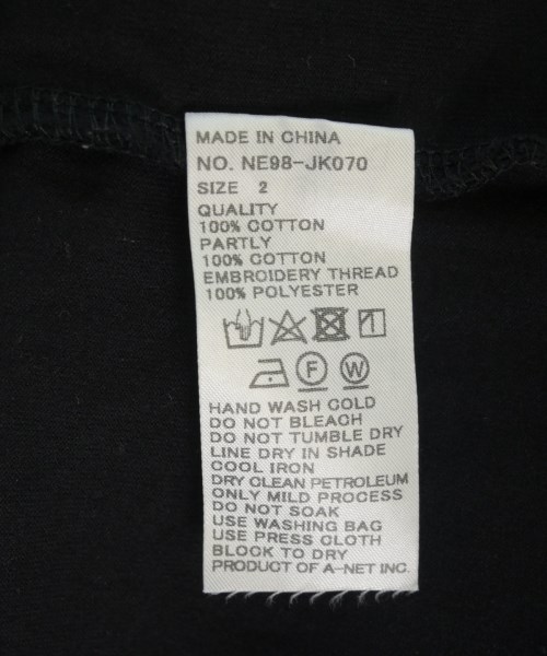 Ne-net（ネネット）Tシャツ・カットソー 黒 サイズ:2(M位) レディース/2200710105189