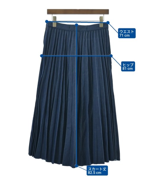 Ne-net（ネネット）ロング・マキシ丈スカート 紺 サイズ:2(M位) レディース/2200643770102