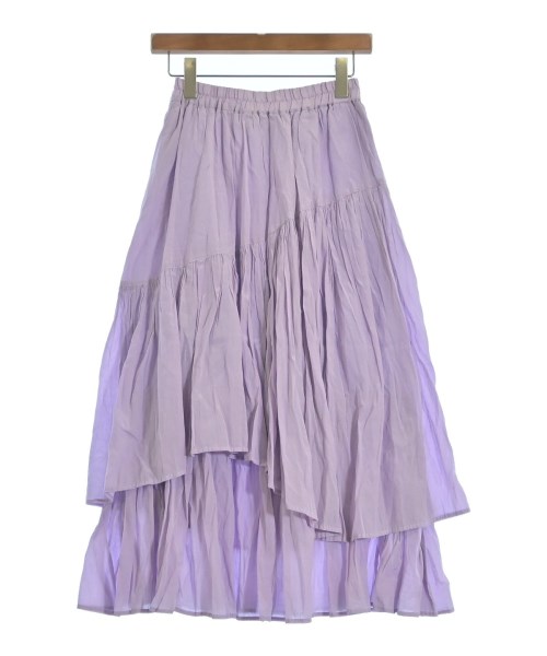 Kaon(カオン)ロング・マキシ丈スカート 紫 サイズ:36(S位)/2200637224086