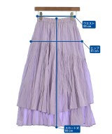 Kaon（カオン）ロング・マキシ丈スカート 紫 サイズ:36(S位) レディース/2200637224086