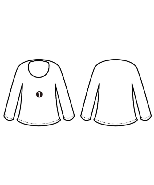 Kaon（カオン）ブラウス 黒 サイズ:F レディース/2200665285042