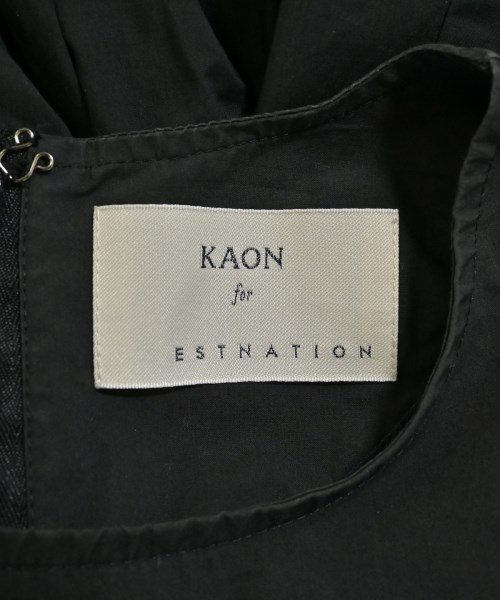 Kaon（カオン）ブラウス 黒 サイズ:F レディース/2200665285042