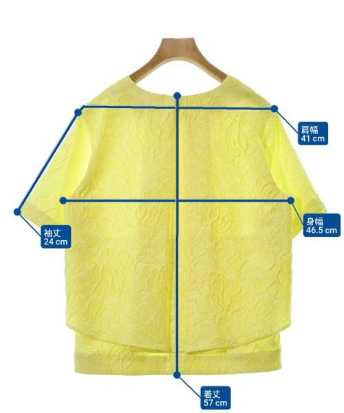 Kaon（カオン）ブラウス 黄 サイズ:2(M位) レディース/2200671400071