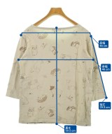 mercibeaucoup,（メルシーボークー）Tシャツ・カットソー ベージュ サイズ:3(L位) メンズ/2200566870163
