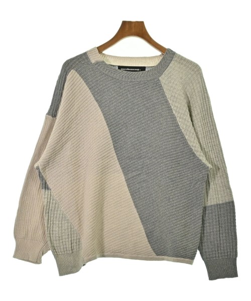 mercibeaucoup,(メルシーボークー)ニット・セーター ベージュ サイズ:3(L位)/2200652161052