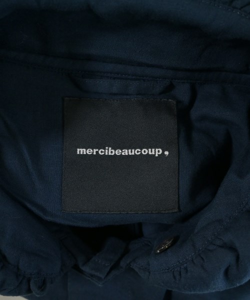 mercibeaucoup,（メルシーボークー）カジュアルシャツ 紺 サイズ:3(L位) メンズ/2200706884012