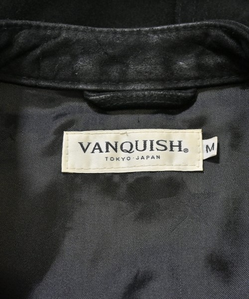 VANQUISH（ヴァンキッシュ）ライダース 黒 サイズ:M メンズ/2200607962079