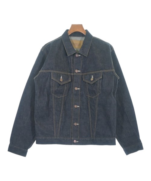 VANQUISH(ヴァンキッシュ)デニムジャケット 紺 サイズ:44(S位)/2200656925018