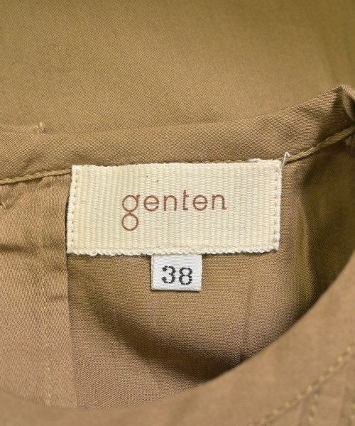 genten（ゲンテン）ブラウス 茶 サイズ:38(M位) レディース/2200667554030