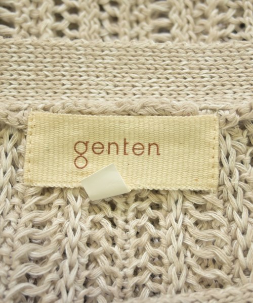 genten（ゲンテン）ニット・セーター ベージュ サイズ:38(M位) レディース/2200728240094
