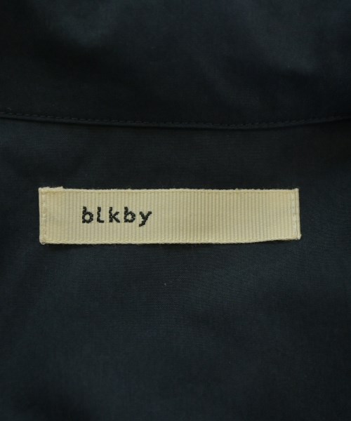 BLACK by moussy（ブラックバイマウジー）ステンカラーコート 紺 サイズ:F レディース/2200605972032