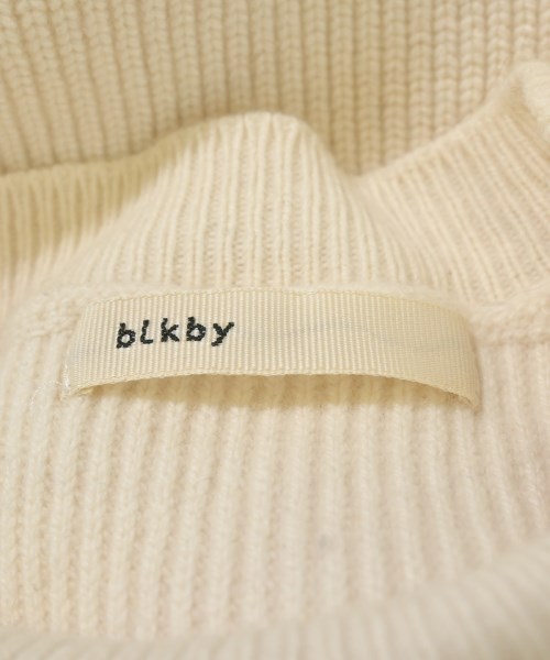 BLACK by moussy（ブラックバイマウジー）ニット・セーター 白 サイズ:F レディース/2200609422144