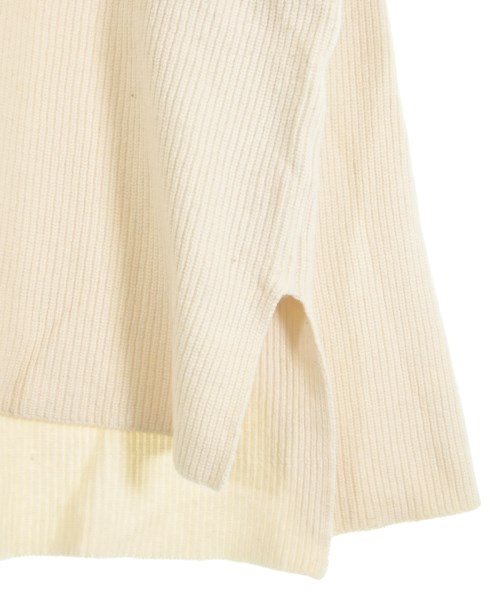 BLACK by moussy（ブラックバイマウジー）ニット・セーター 白 サイズ:F レディース/2200609422144