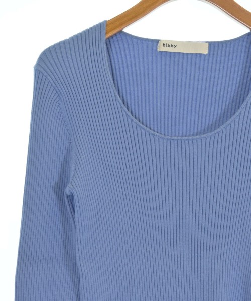BLACK by moussy（ブラックバイマウジー）ニット・セーター 青 サイズ:F レディース/2200632551040