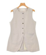 BLACK by moussy（ブラックバイマウジー）ベスト ベージュ サイズ:F レディース/2200612457041