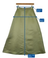 BLACK by moussy（ブラックバイマウジー）ロング・マキシ丈スカート 緑 サイズ:1(S位) レディース/2200600940098