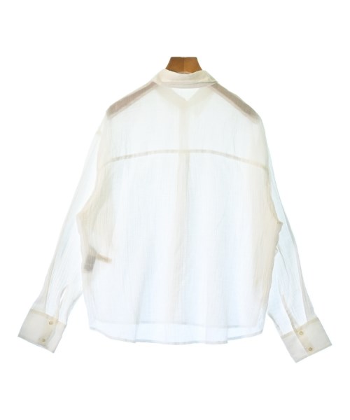 BLACK by moussy（ブラックバイマウジー）カジュアルシャツ 白 サイズ:F レディース/2200606667050