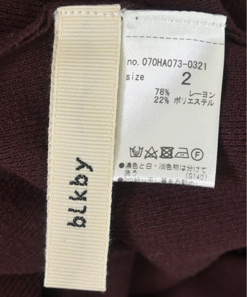 BLACK by moussy（ブラックバイマウジー）ワンピース 赤 サイズ:2(M位) レディース/2200672606038