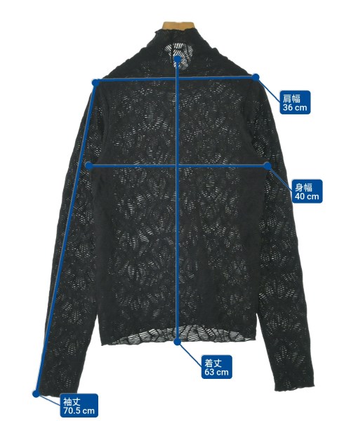 BLACK by moussy（ブラックバイマウジー）Tシャツ・カットソー 黒 サイズ:F レディース/2200675491105