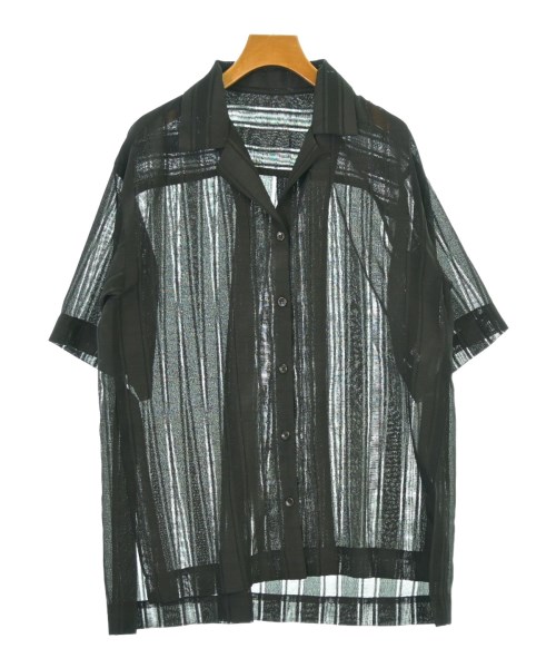 BLACK by moussy(ブラックバイマウジー)カジュアルシャツ 黒 サイズ:F/2200660112084