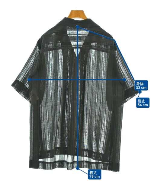 BLACK by moussy（ブラックバイマウジー）カジュアルシャツ 黒 サイズ:F レディース/2200660112084