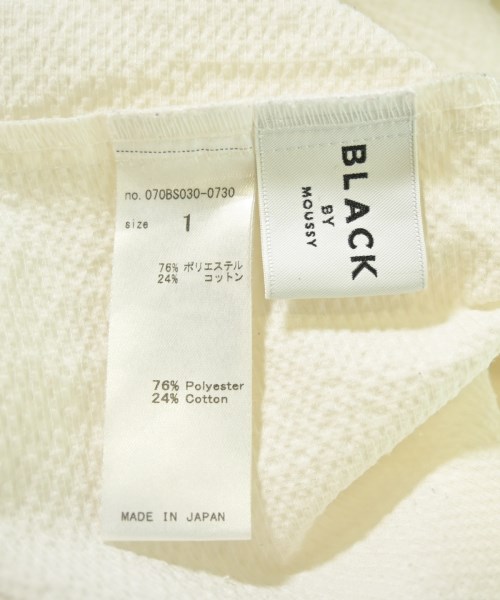 BLACK by moussy（ブラックバイマウジー）ブラウス 白 サイズ:1(S位) レディース/2200708822067