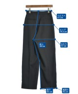 BLACK by moussy（ブラックバイマウジー）スラックス 黒 サイズ:2(M位) レディース/2200708998076
