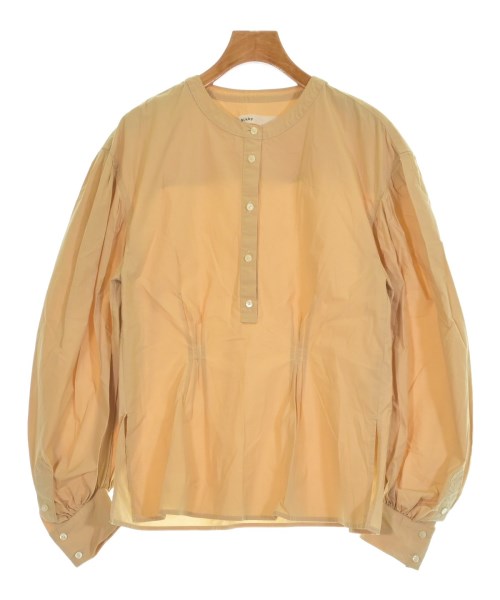 BLACK by moussy(ブラックバイマウジー)ブラウス ベージュ サイズ:F/2200633290085