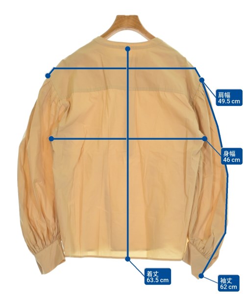 BLACK by moussy（ブラックバイマウジー）ブラウス ベージュ サイズ:F レディース/2200633290085