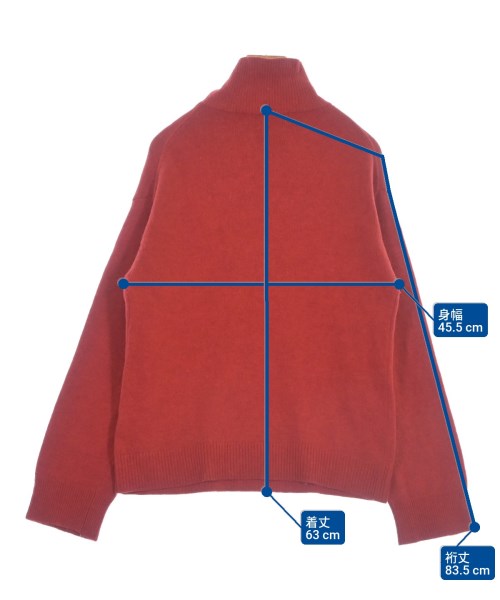 BLACK by moussy（ブラックバイマウジー）ニット・セーター 赤 サイズ:F レディース/2200647822197