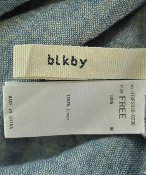 BLACK by moussy（ブラックバイマウジー）カジュアルシャツ 青 サイズ:F レディース/2200699543217