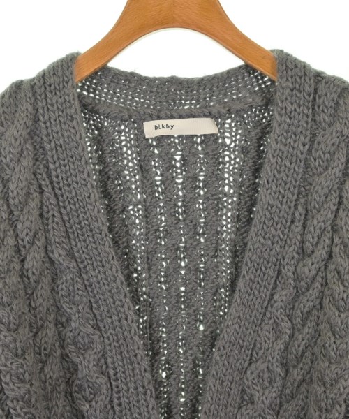 BLACK by moussy（ブラックバイマウジー）カーディガン グレー サイズ:F レディース/2200699543224