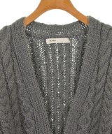 BLACK by moussy（ブラックバイマウジー）カーディガン グレー サイズ:F レディース/2200699543224